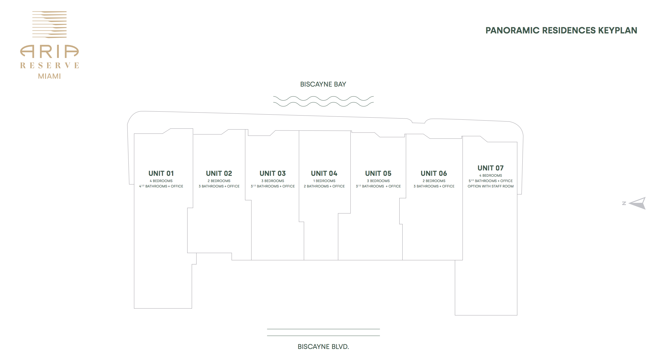 Aria Reserve Key Floor Plan