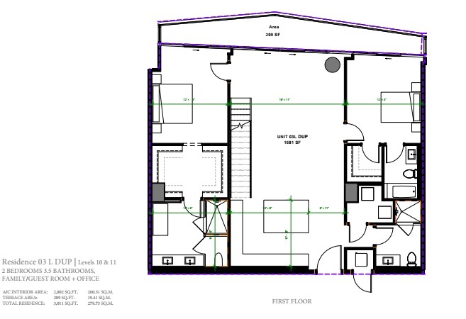 Residence 03L DUP_first floor