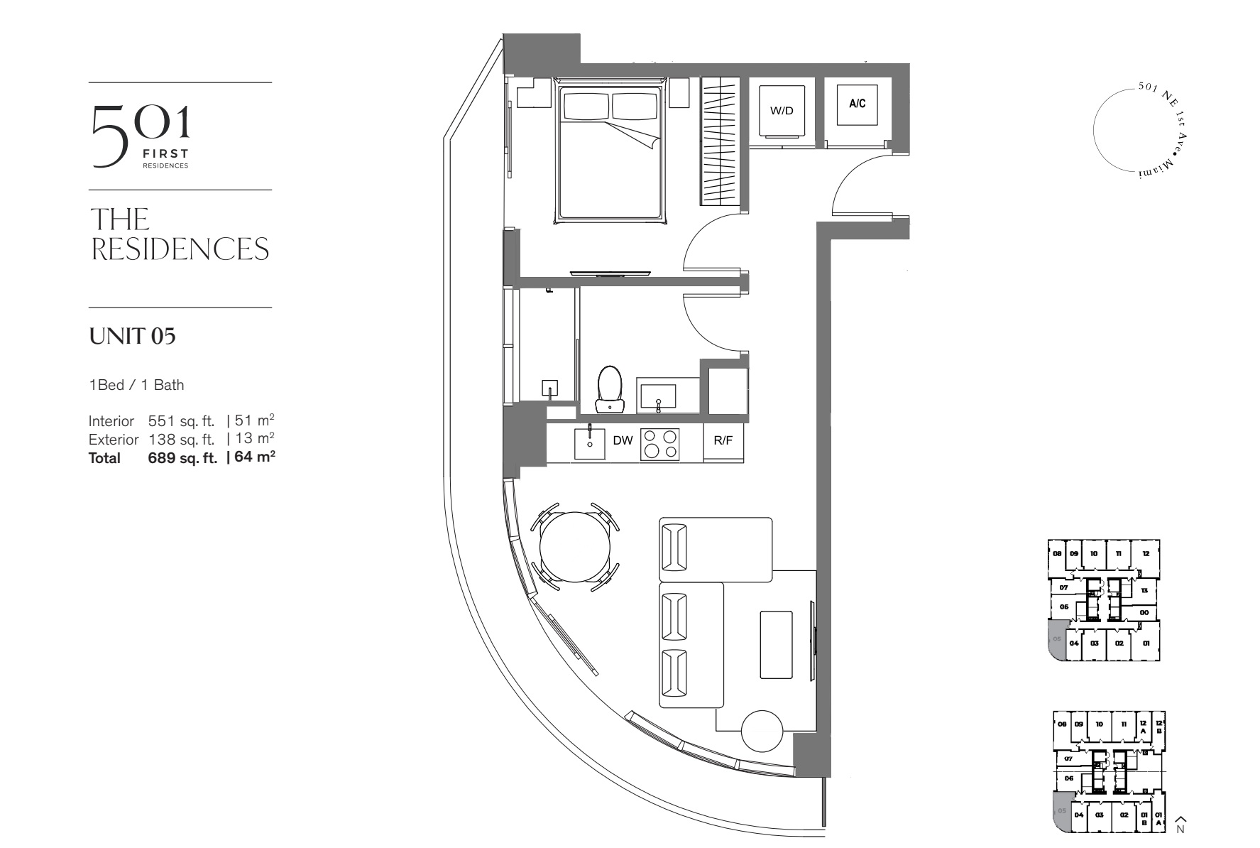 501 FIRST Residences Unit 05
