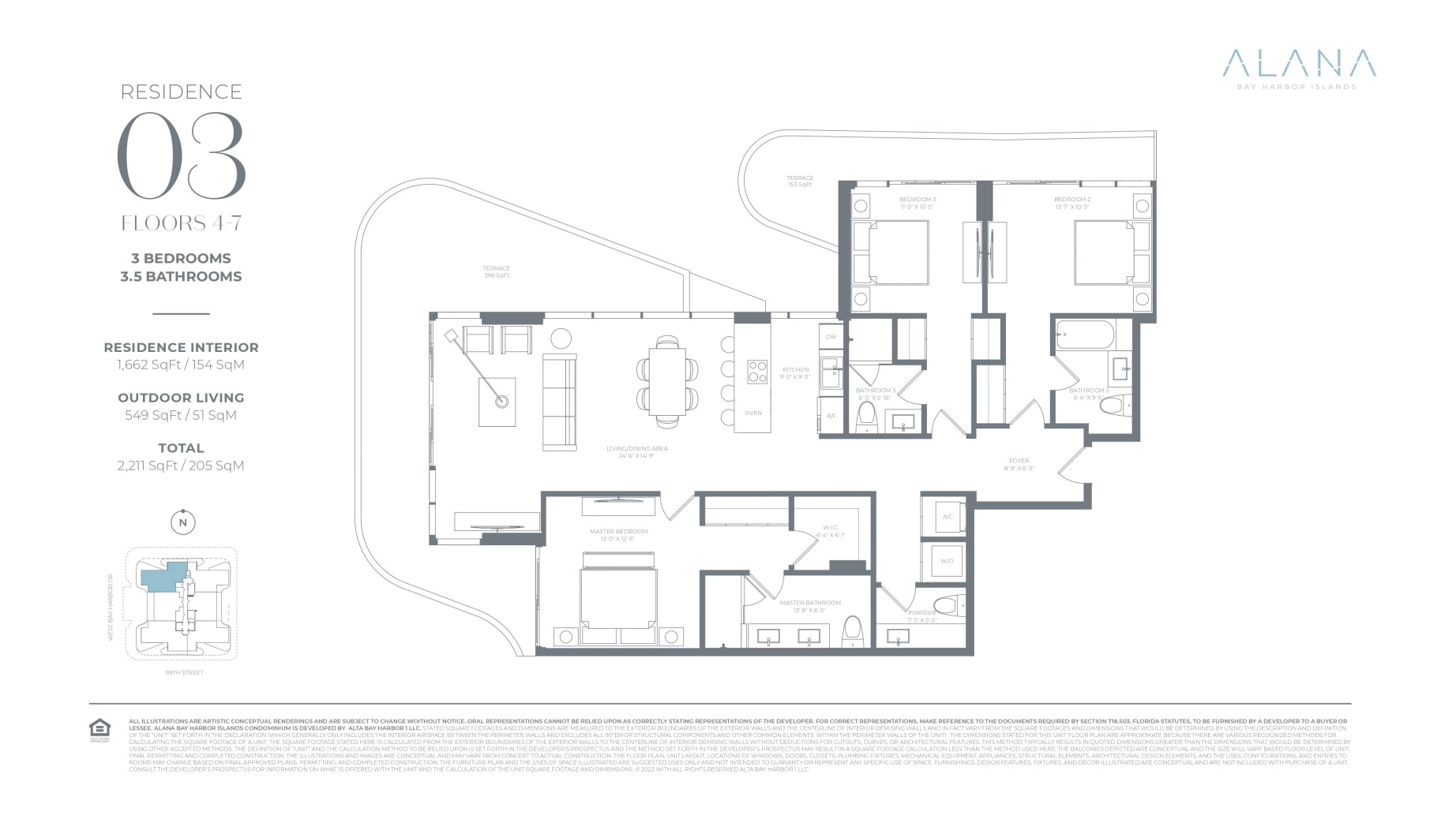 Alana_Floorplan_Residence03_floor4-7_3bed_3,5bath