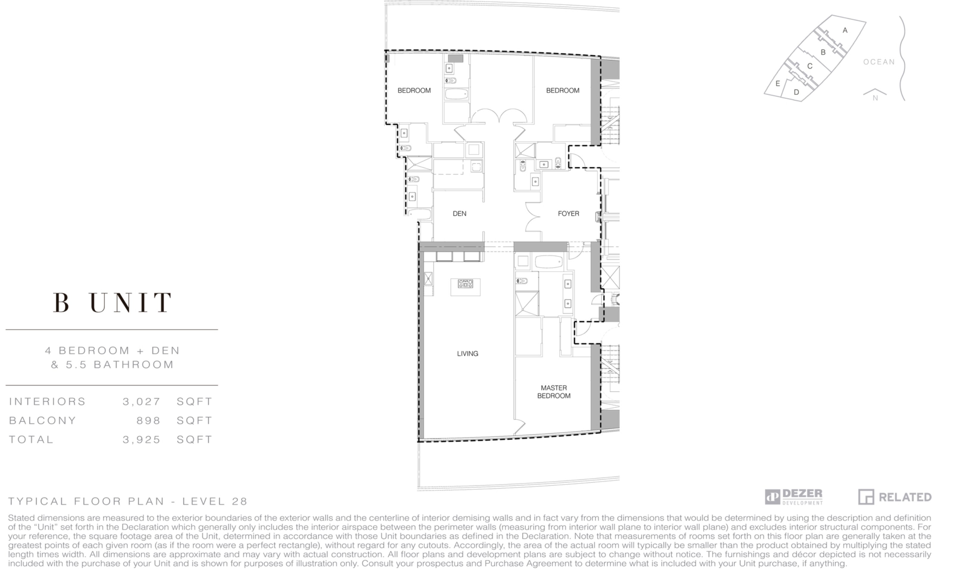 Armani casa residences floor plan