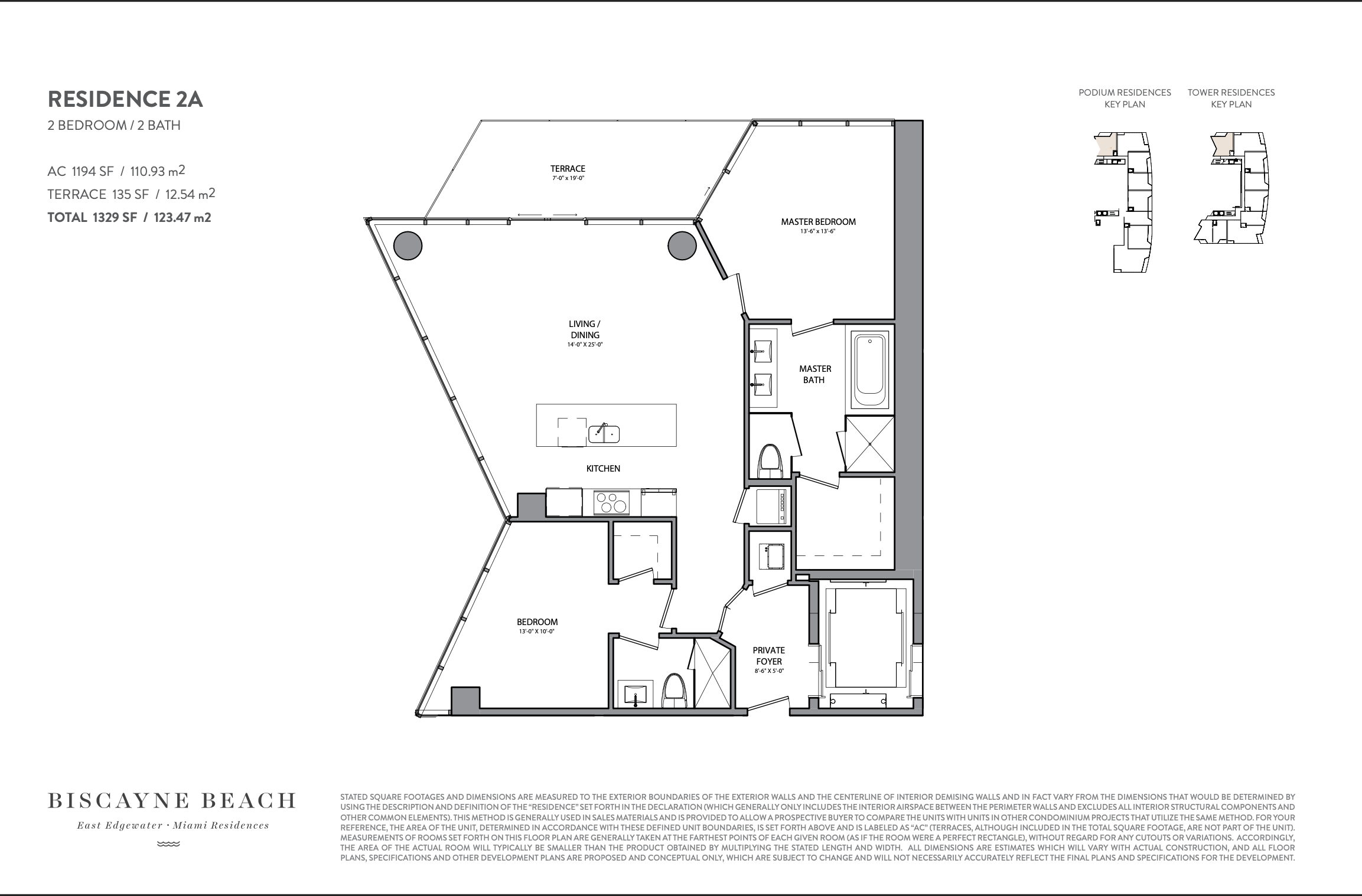 Residence 2A Biscayne Beach 