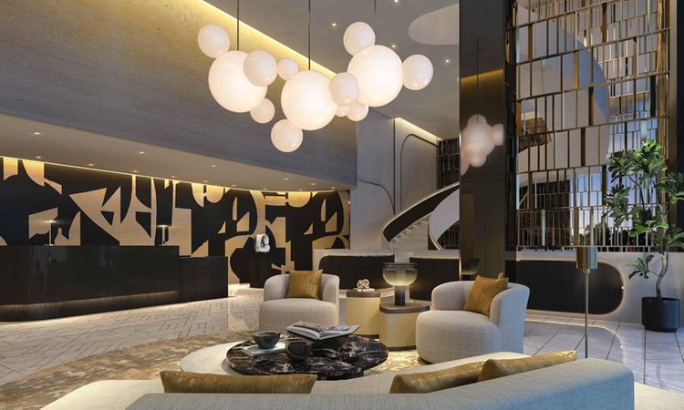Waldorf Astoria Miami common areas 