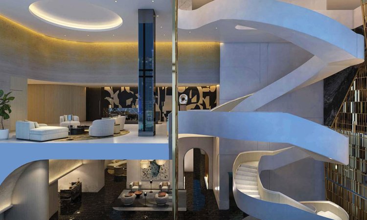 Waldorf Astoria Miami common areas