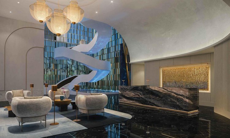 Waldorf Astoria Miami common areas 