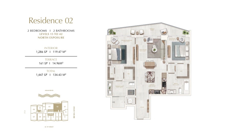 Viceroy Brickell The Residences_Residence02