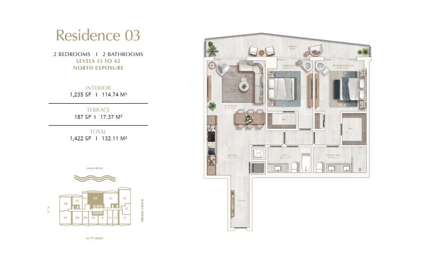 Viceroy Brickell The Residences_Residence03