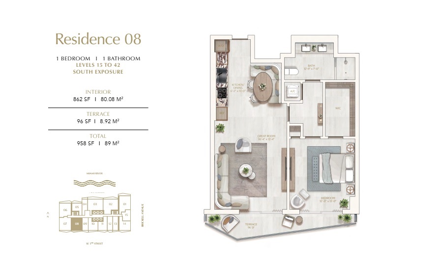 Viceroy Brickell The Residences_Residence08