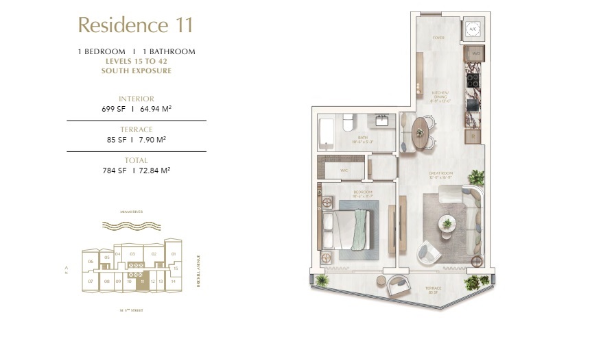 Viceroy Brickell The Residences_Residence11