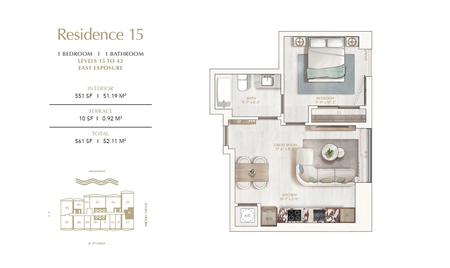 Viceroy Brickell The Residences_Residence15