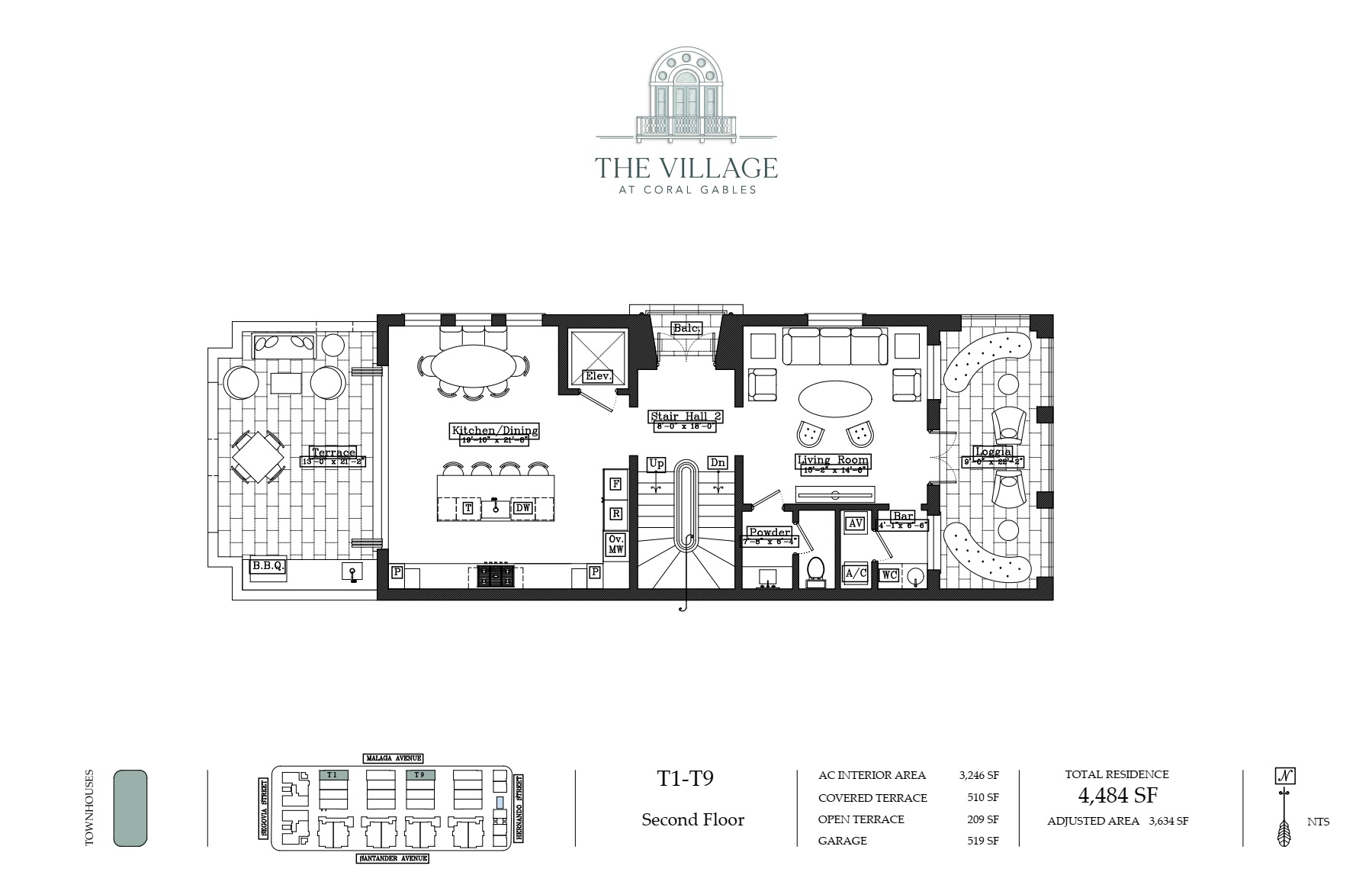 T1-T9 Second Floor