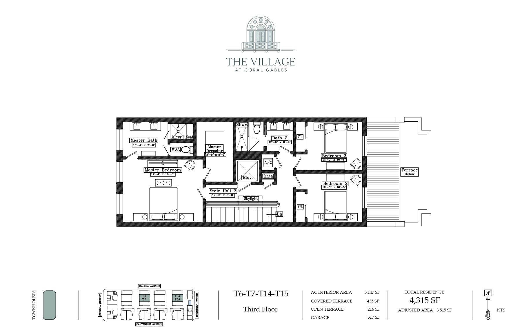 T6-T7-T14-T15 Third Floor