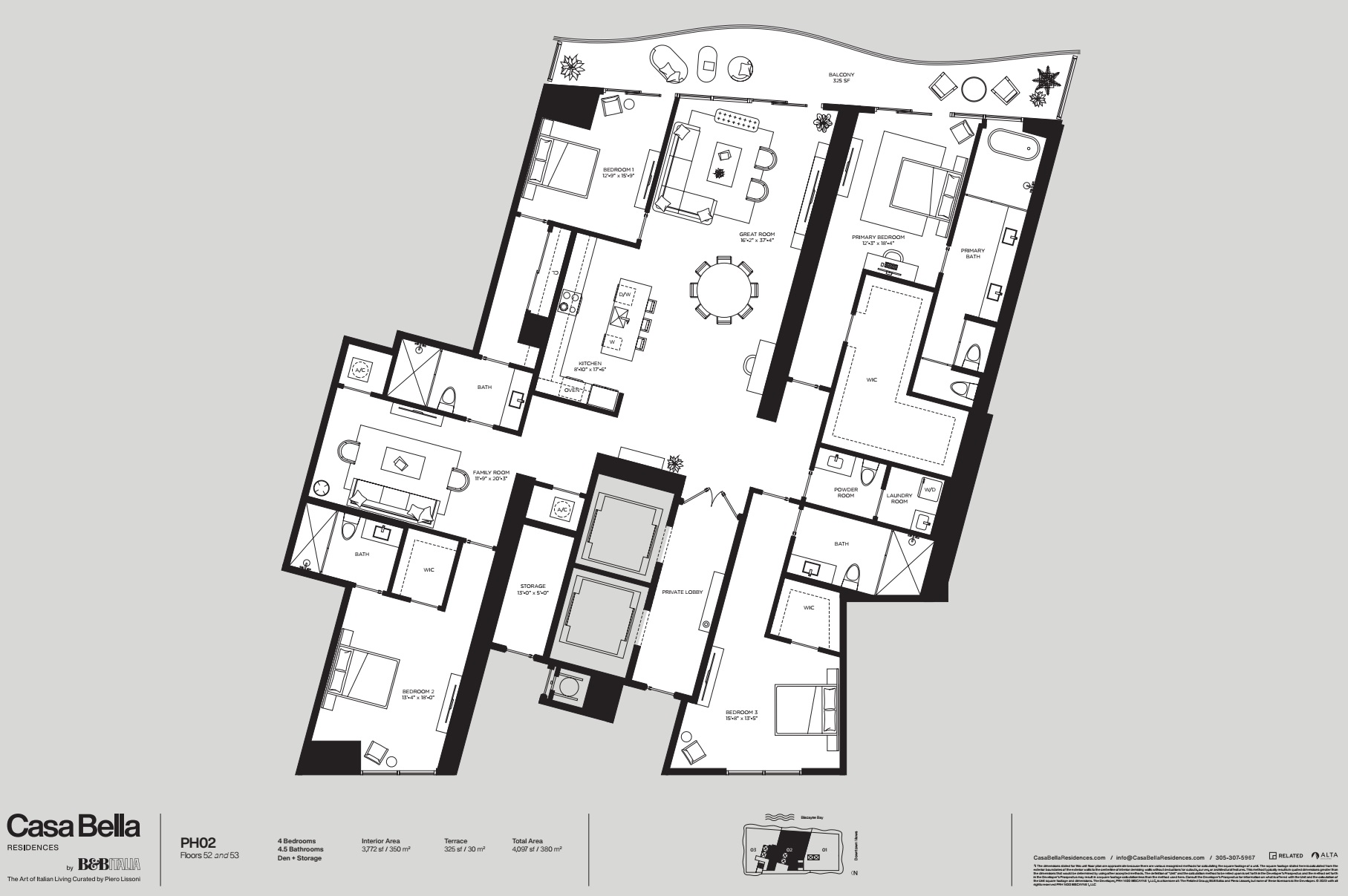 PH02 (Floors 52-53)