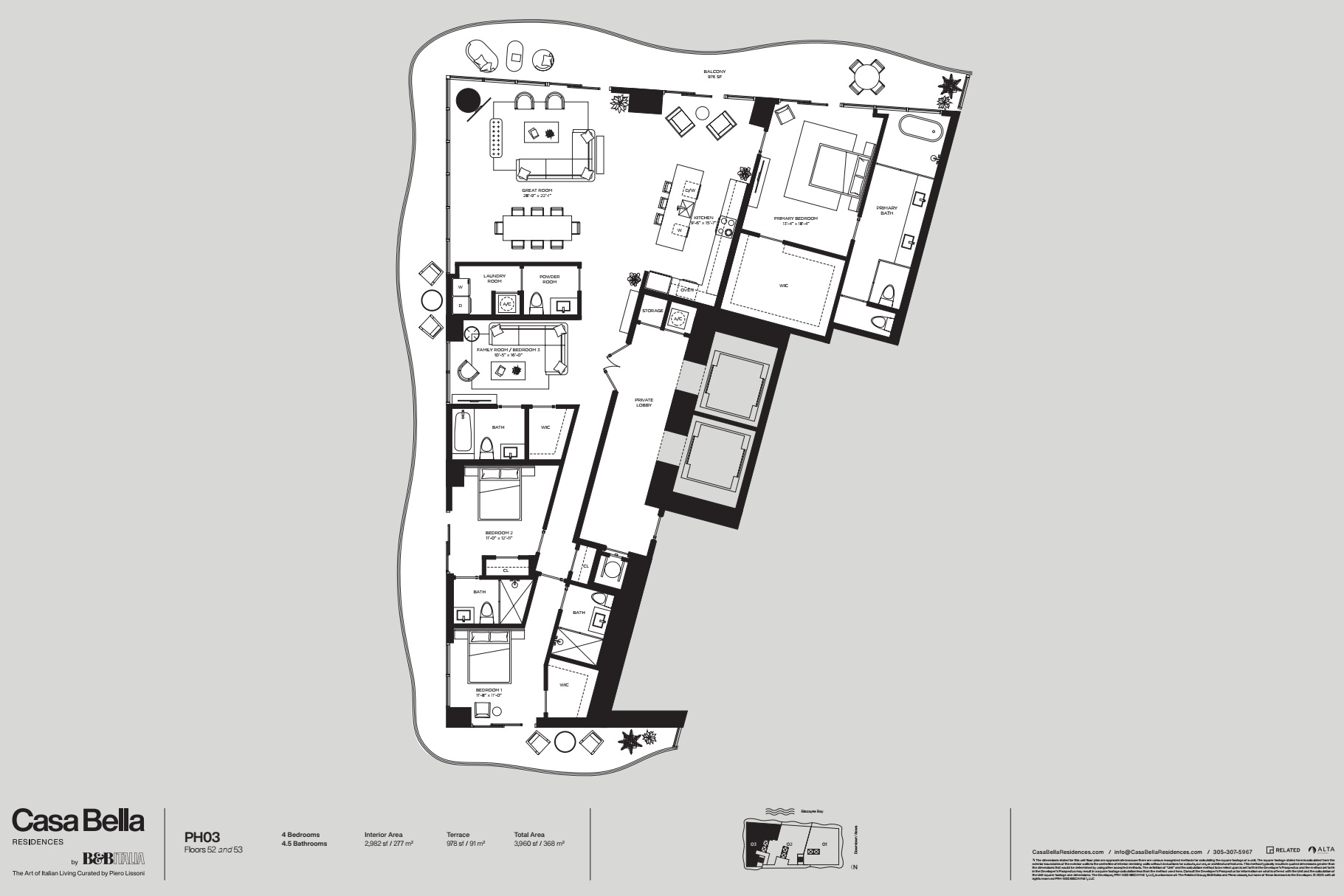 PH03 (Floors 52-53)