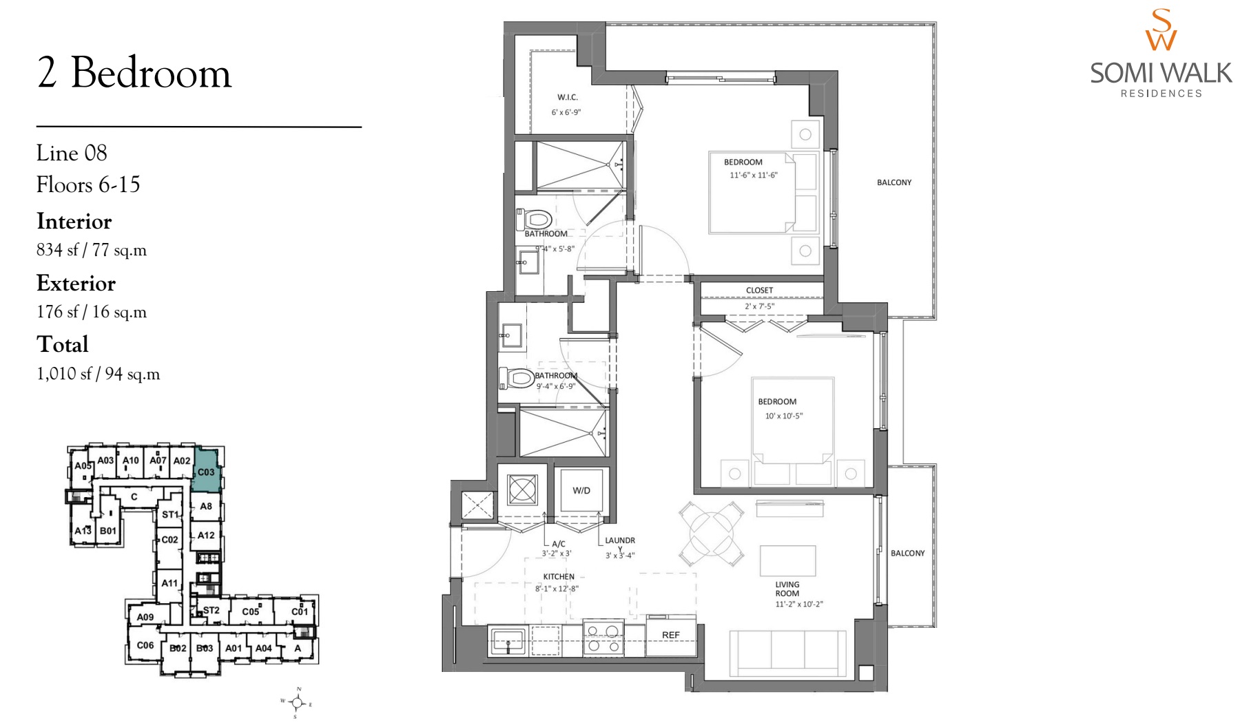 LINE 08 FLOORS 6-15 - C03