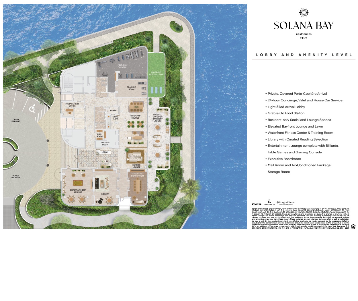 Amenities Floor Plan