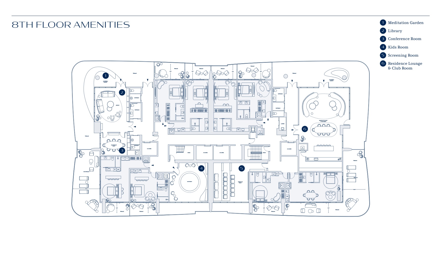 8th floor amenities