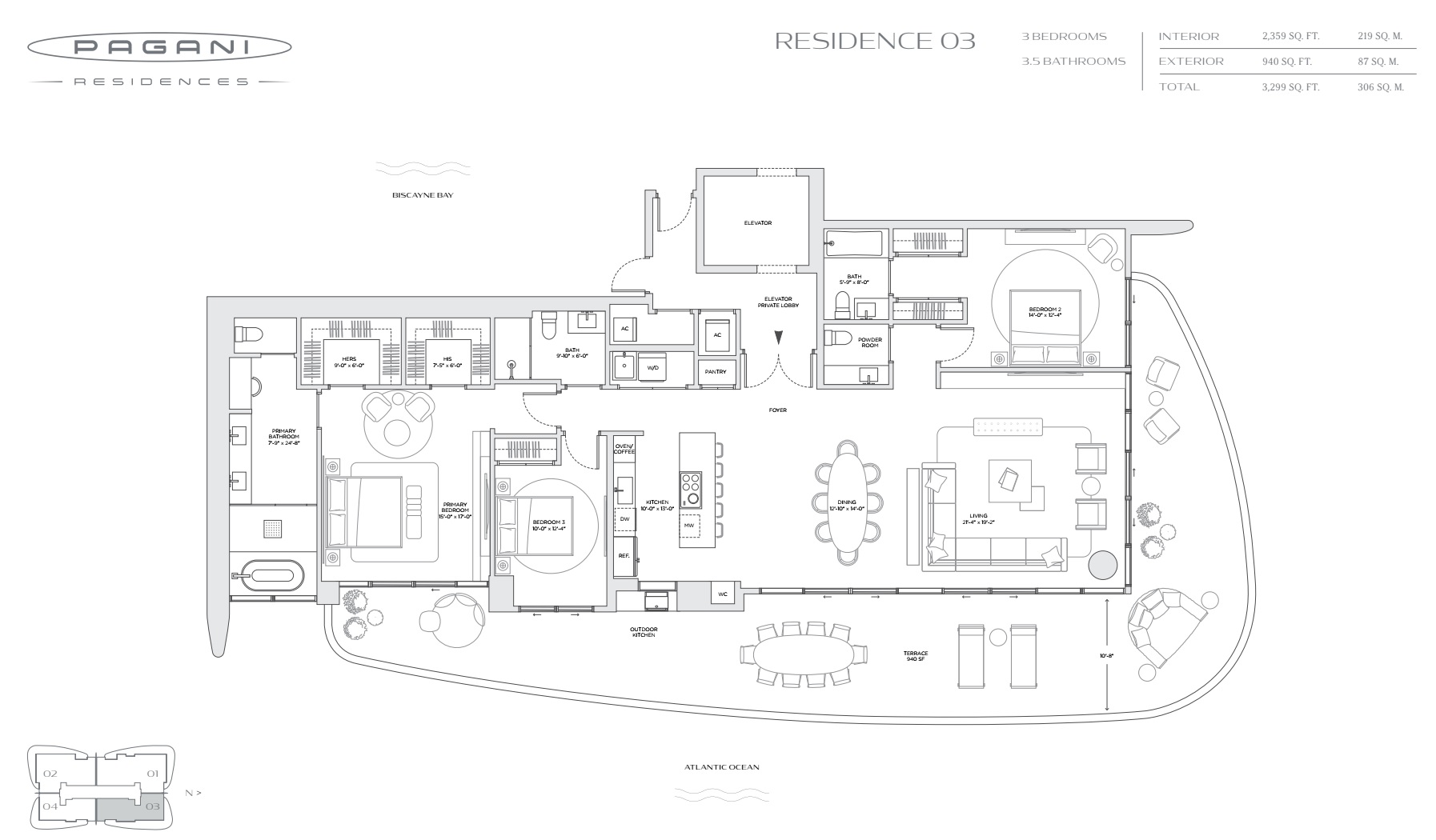 Residence 03 - NE 3 bds