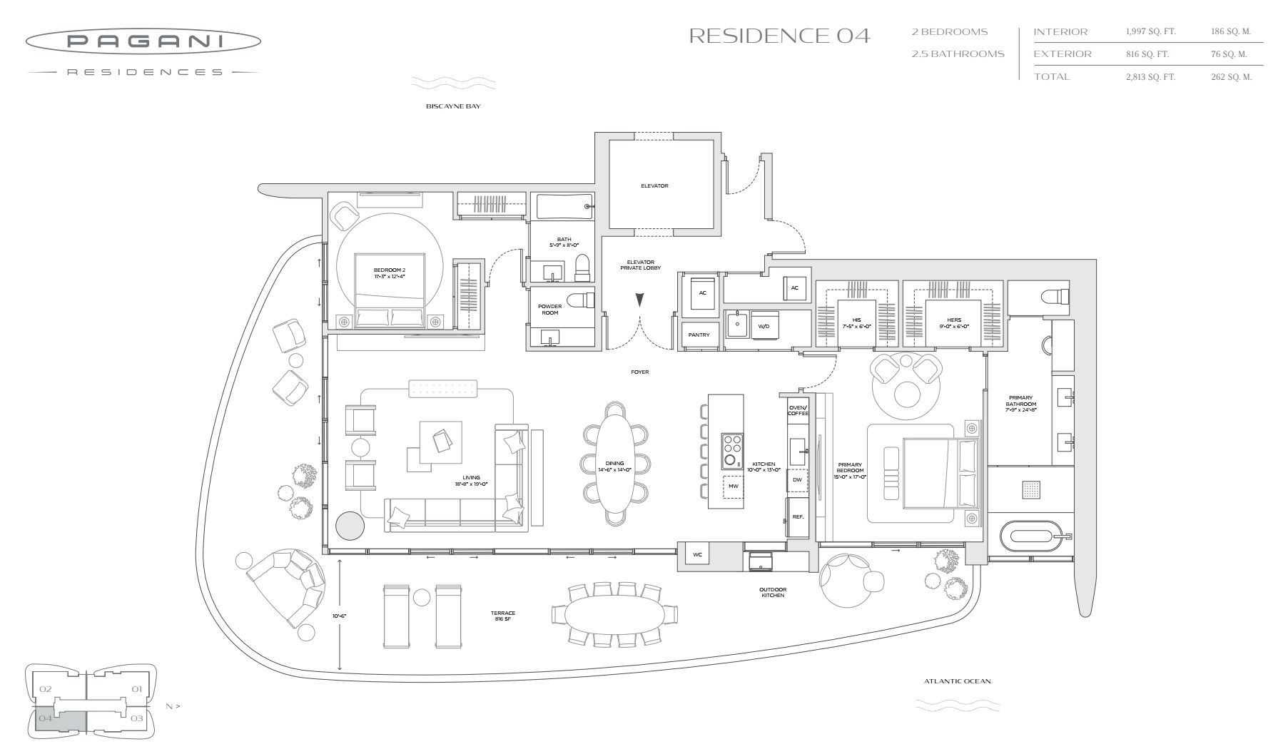 Residence 04 - SE 2 bds