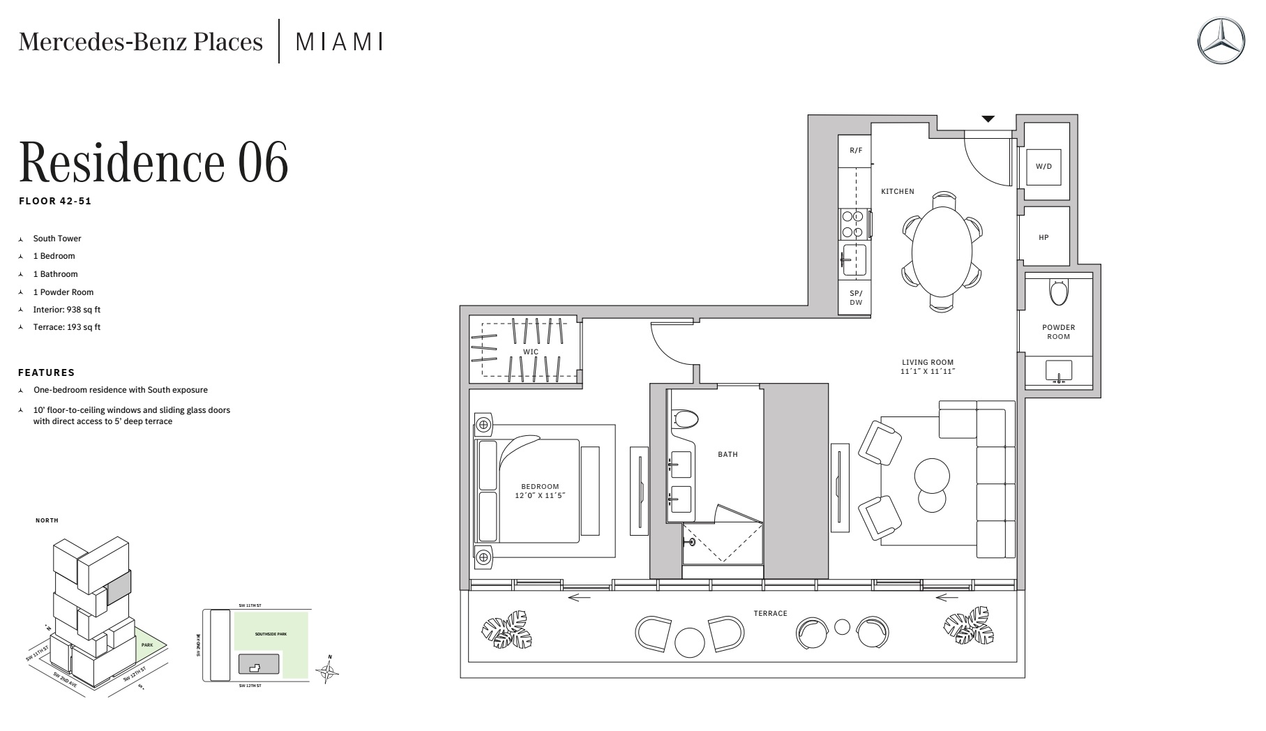 1BD - Residence 06 - Level 42-51 - S-T1