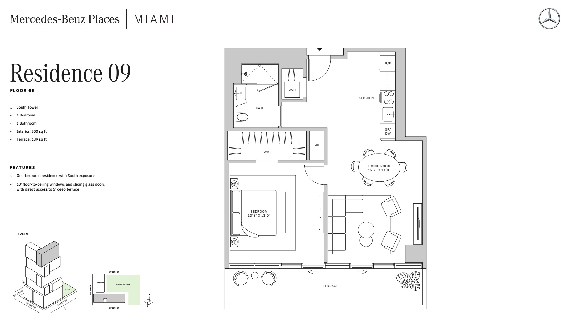 1BD - Residence 09 - Level 66 - S-T1