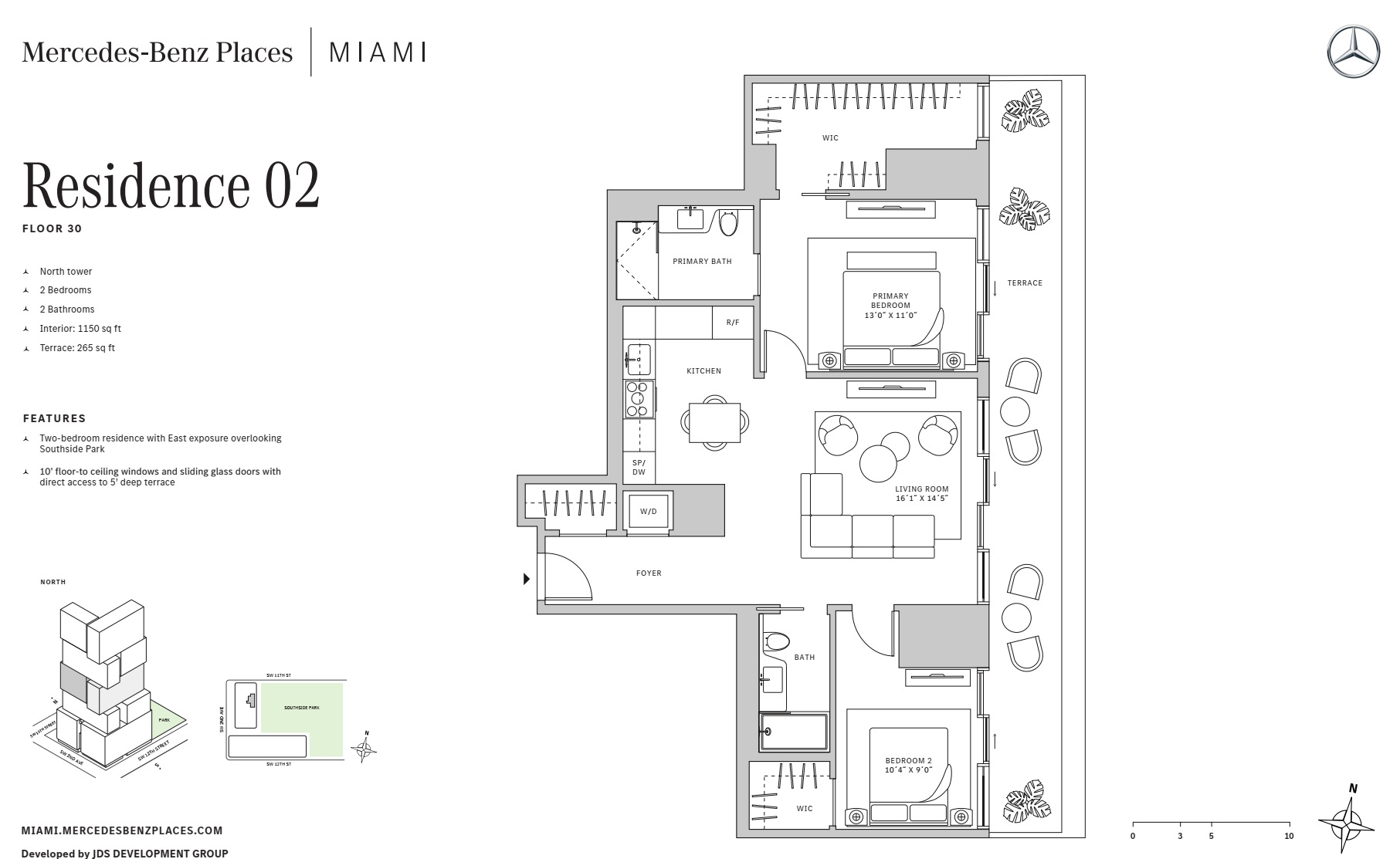 2BD - Residence 02 - Level 30 - N-T2