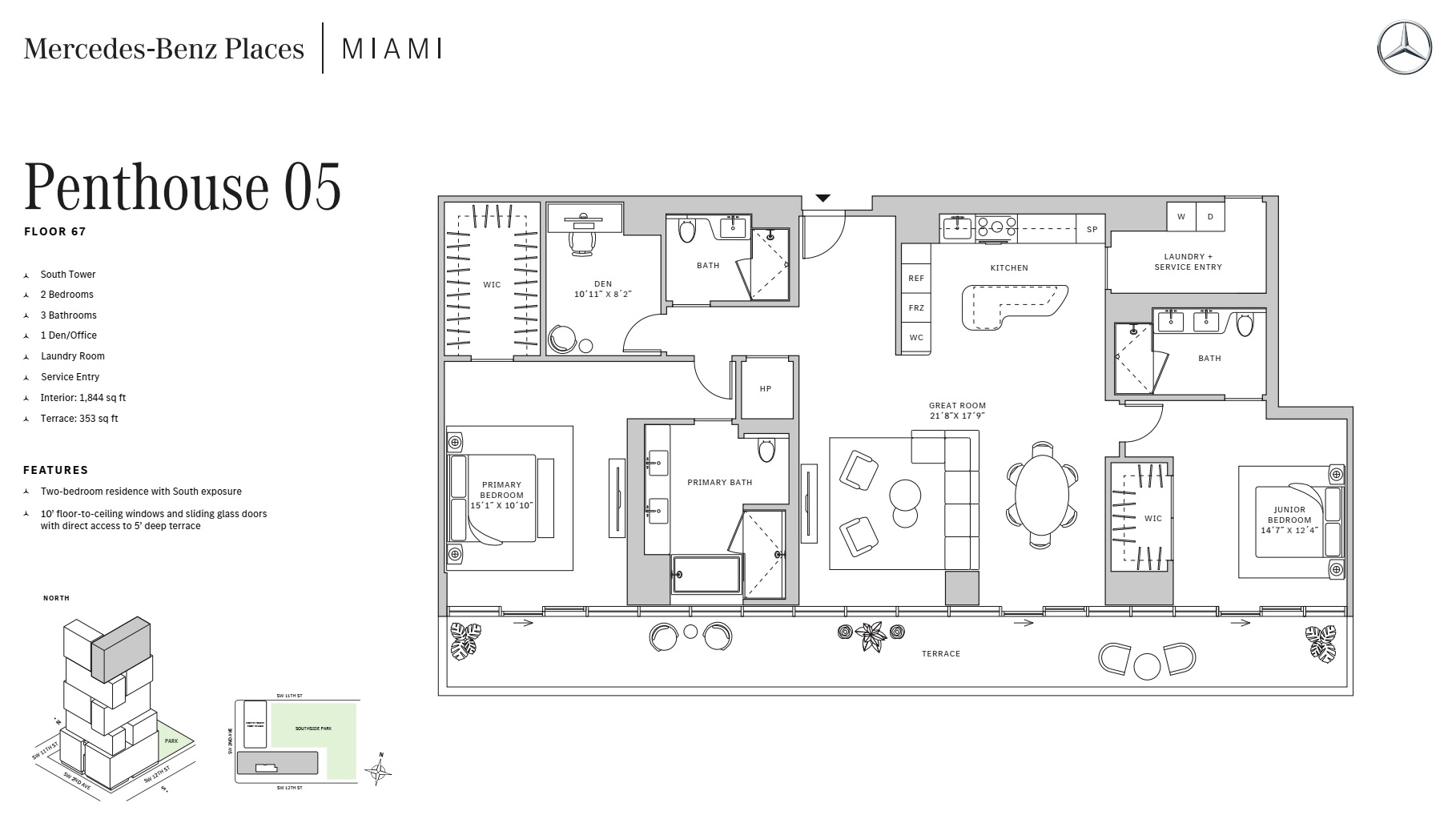 2BD - Residence 05 - Level 67 - S-T1
