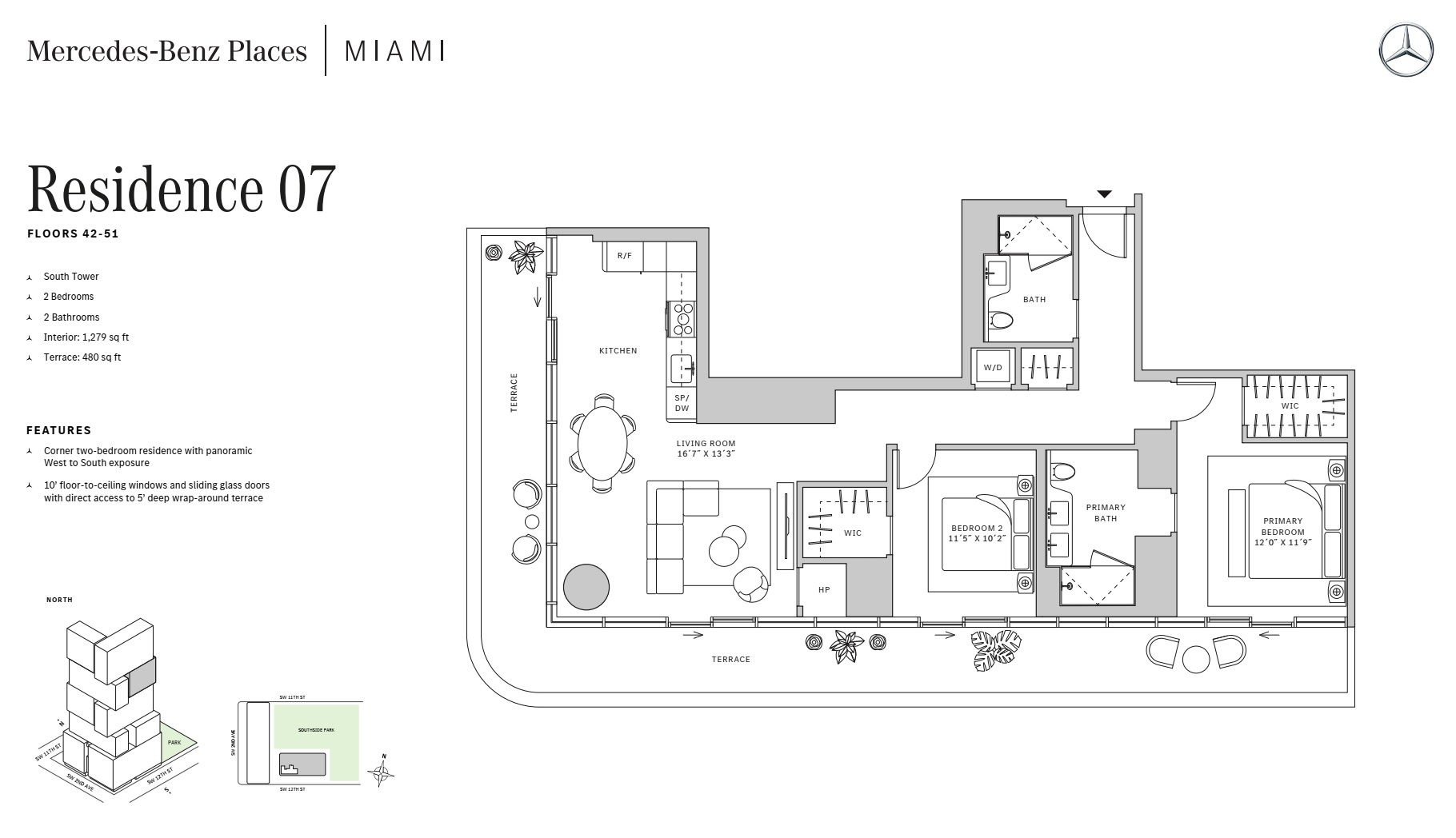 2BD - Residence 07 - Level 42-51 - S-T1