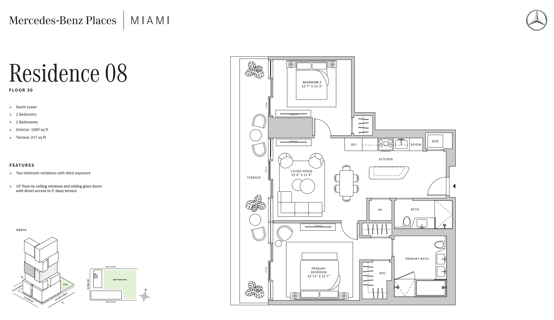 2BD - Residence 08 - Level 30 - N-T2