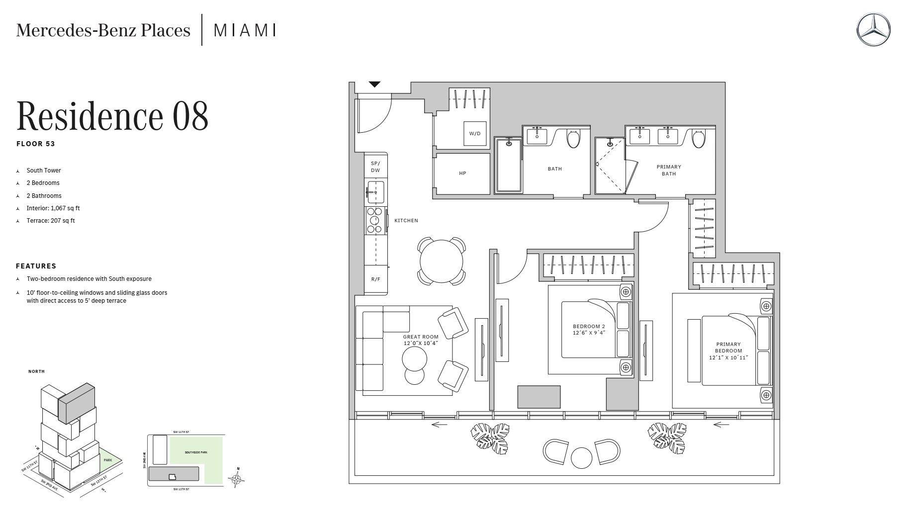 2BD - Residence 08 - Level 53 - S-T1