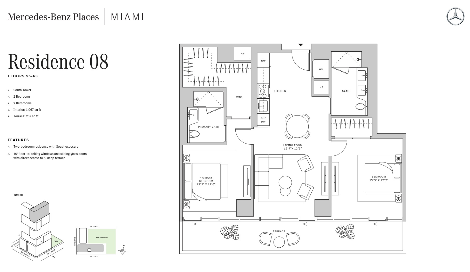 2BD - Residence 08 - Level 55-63 - S-T1