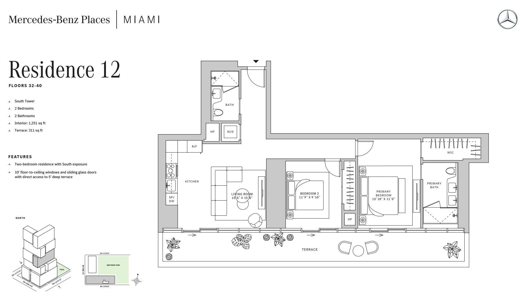 2BD - Residence 12 - Level 32-40 - S-T1