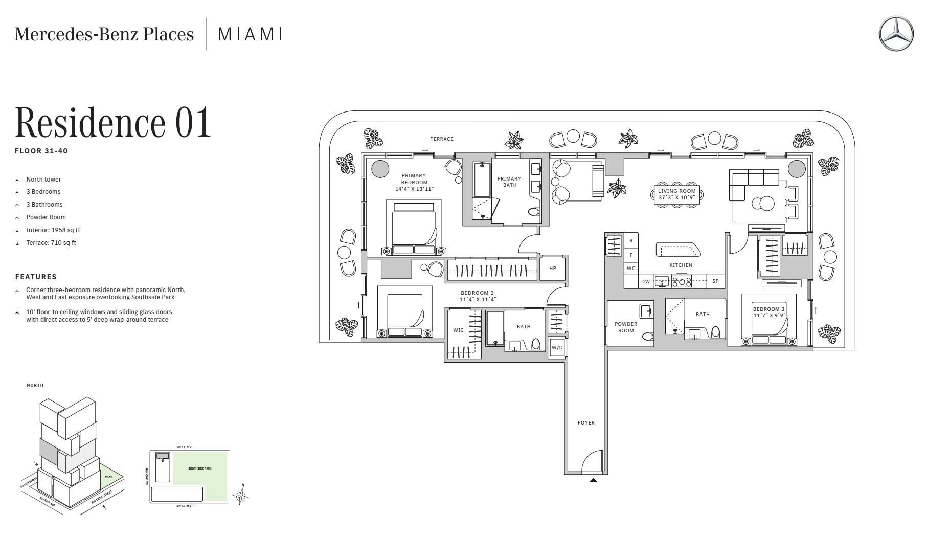 3BD - Residence 01 - Level 31-40 - N-T2