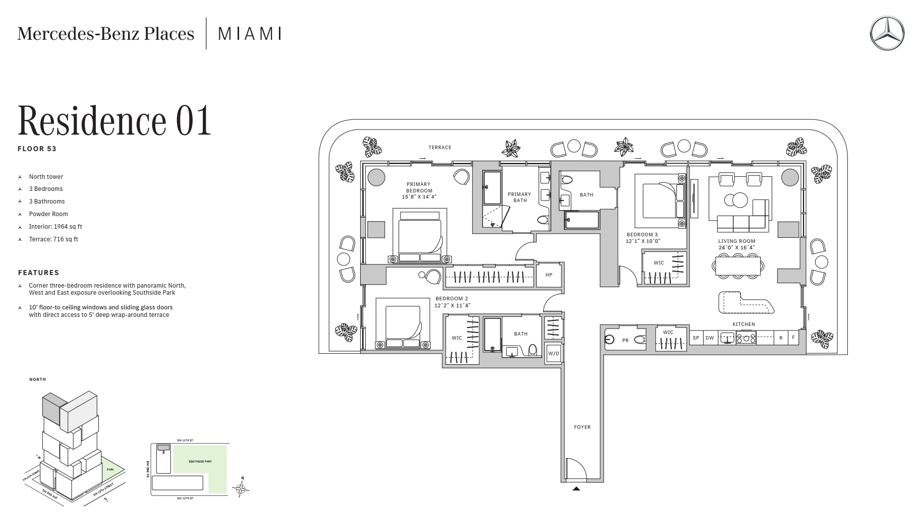 3BD - Residence 01 - Level 53 - N-T2