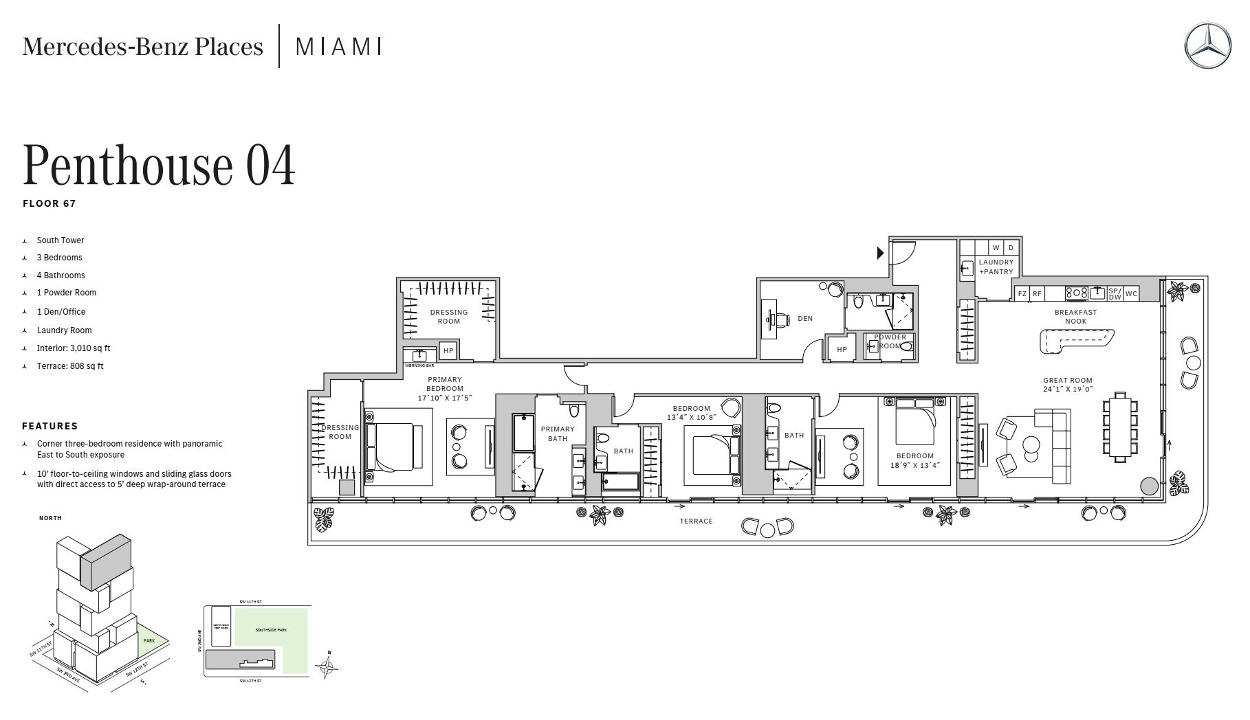 3BD - Residence 04 - Level 67 - S-T1