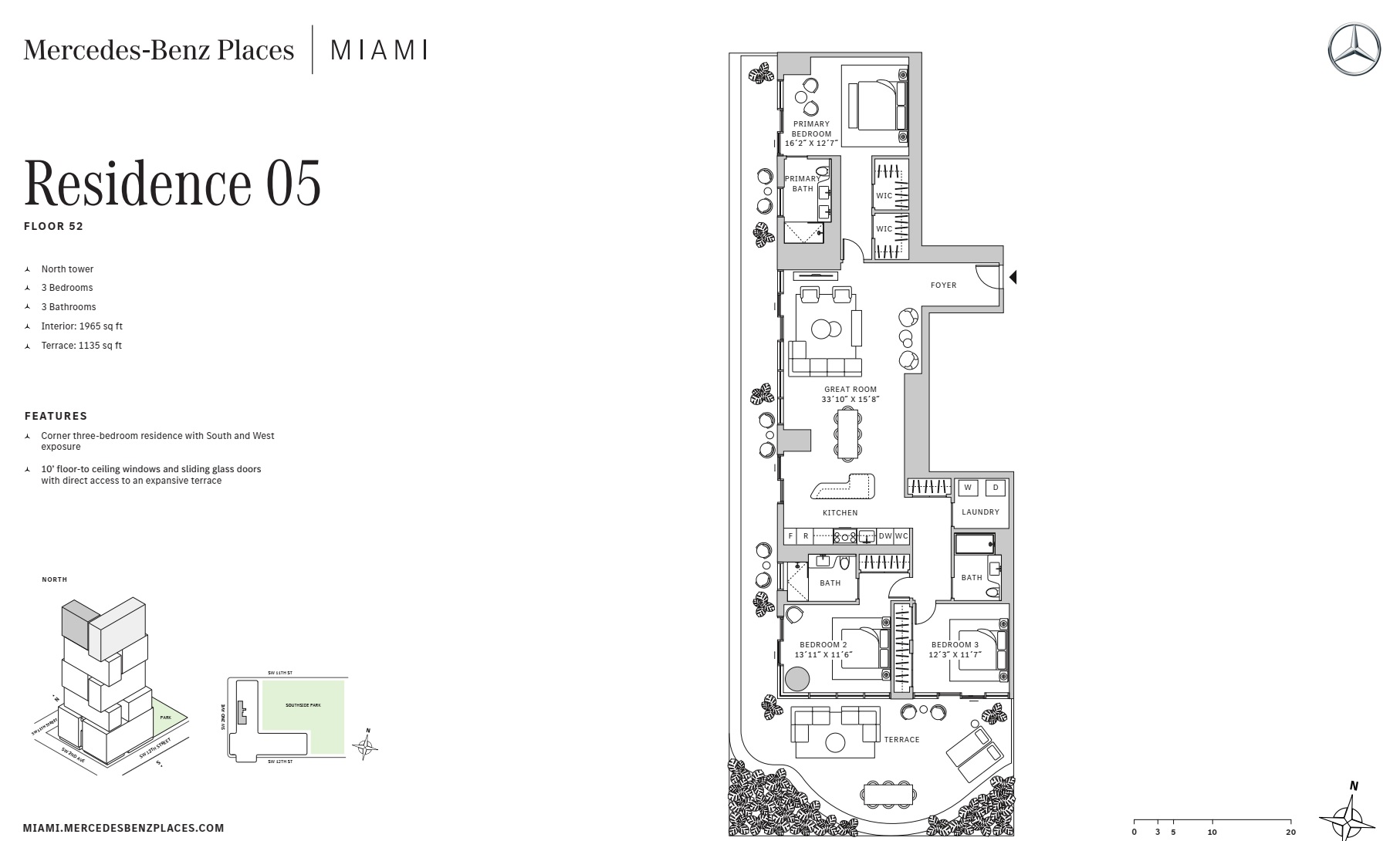 3BD - Residence 05 - Level 52 - N-T2