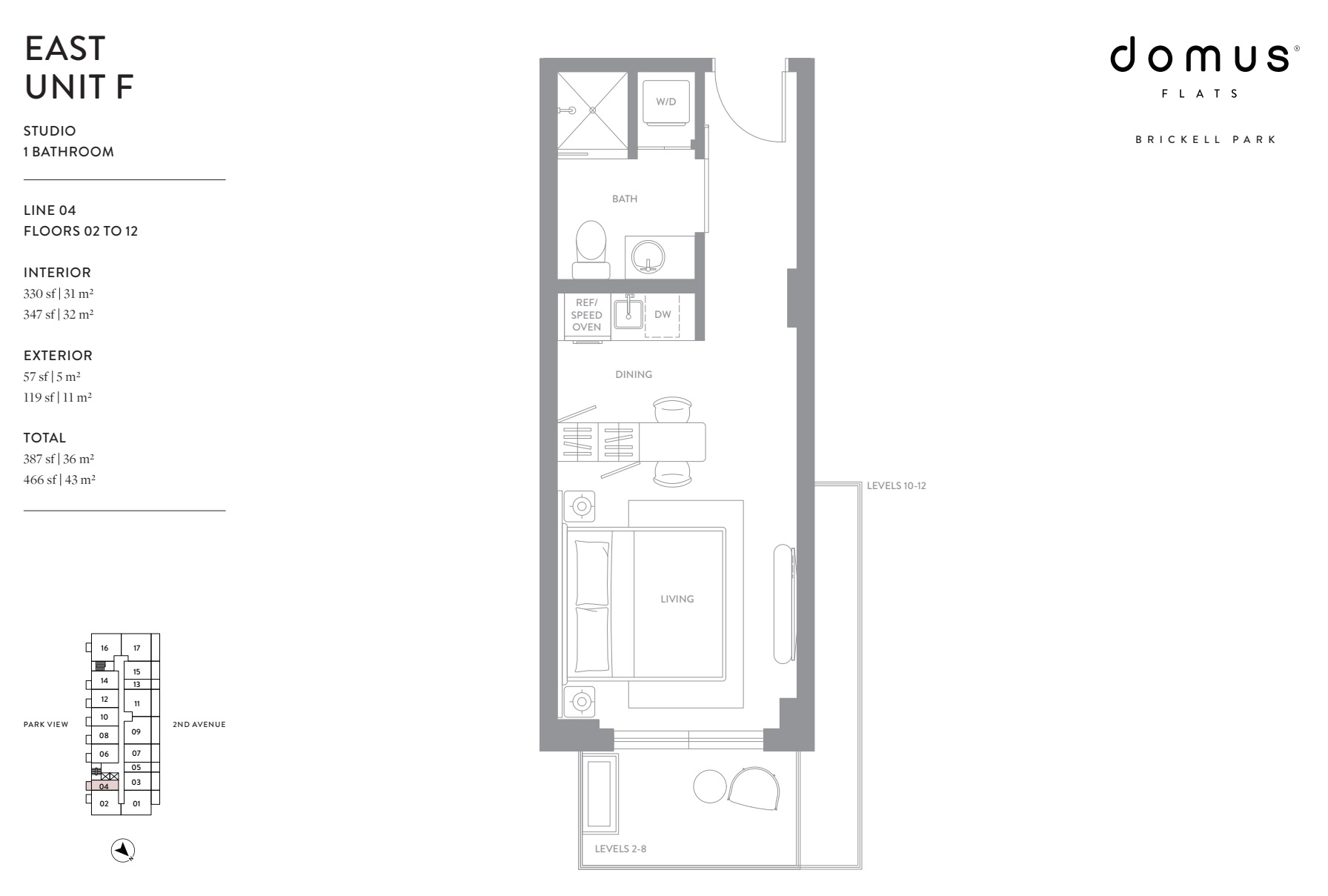 Unit F East Line 4 Studio Domus
