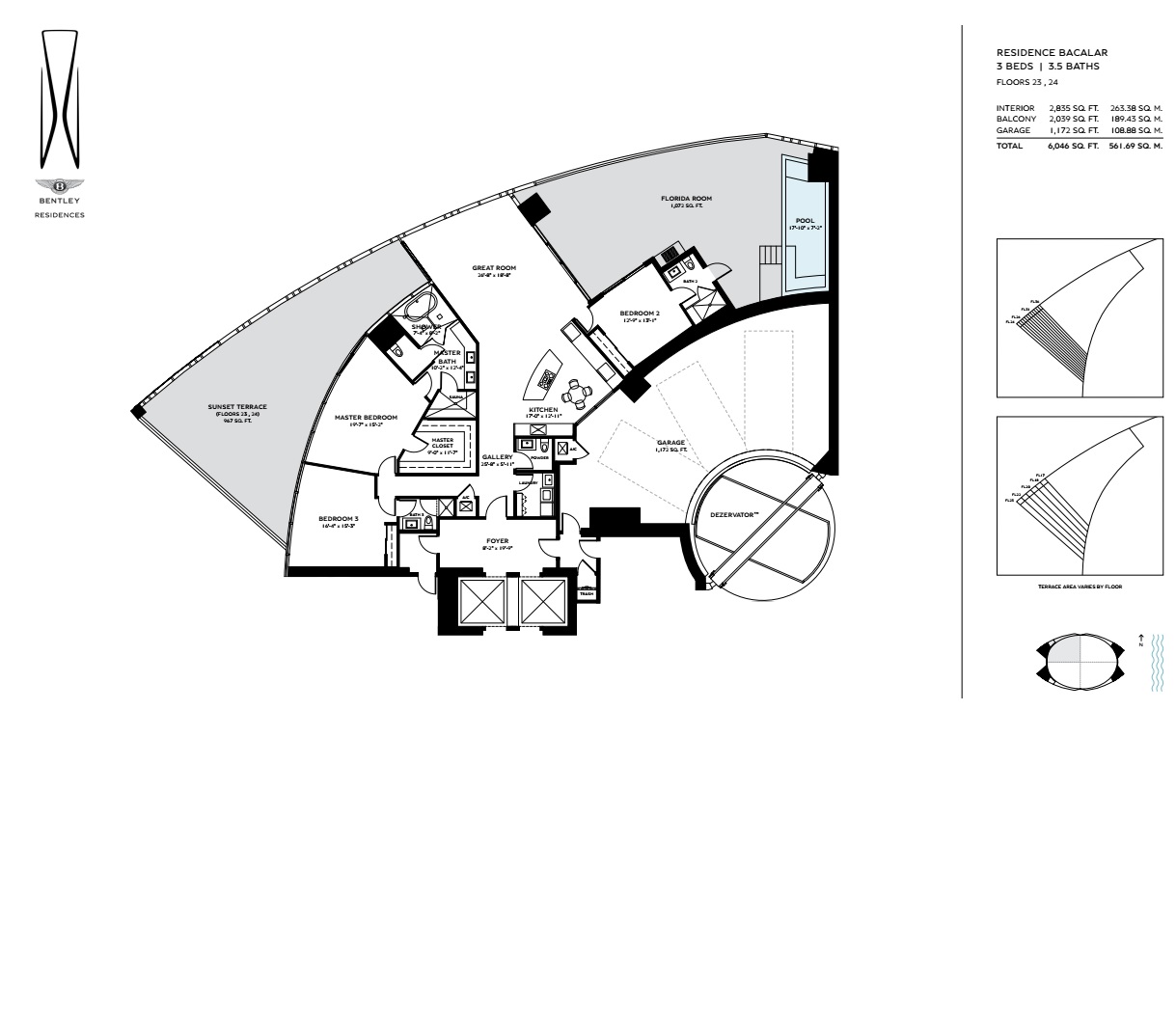 Residence Bacalar_floor23_3B_3.5baths