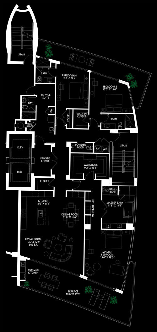 Echo Aventura 5th Floor 8Line