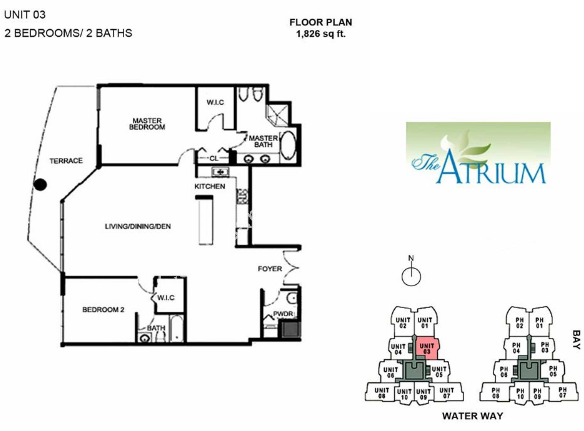 Atrium at Aventura Unit 03