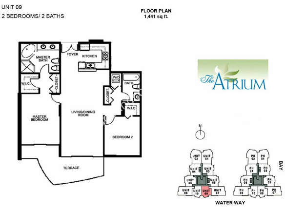 Atrium at Aventura Unit 09