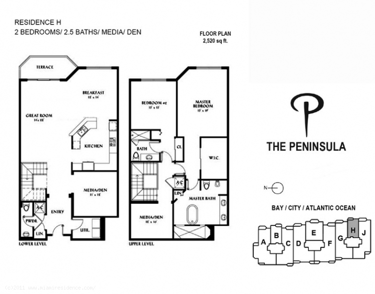 The Peninsula Two Aventura Residence H