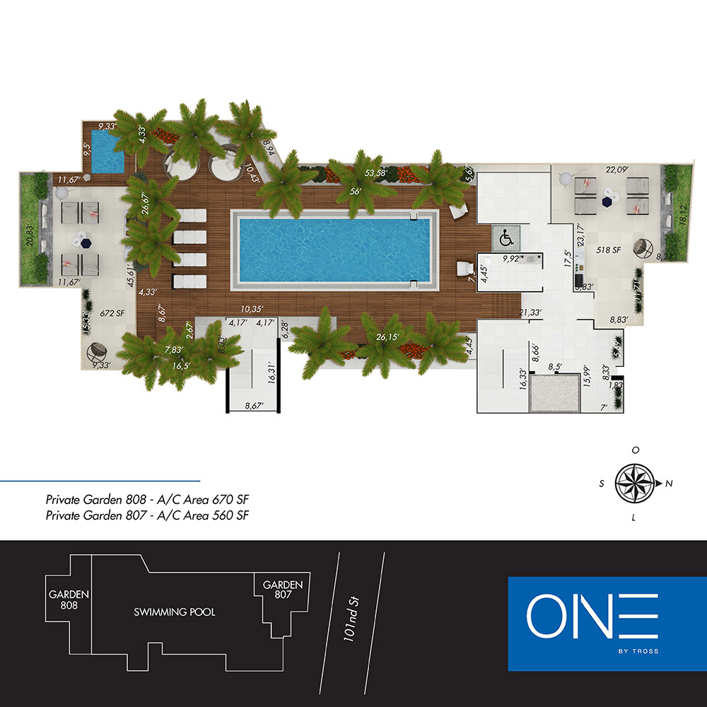 One by Tross Private Garden 808-807