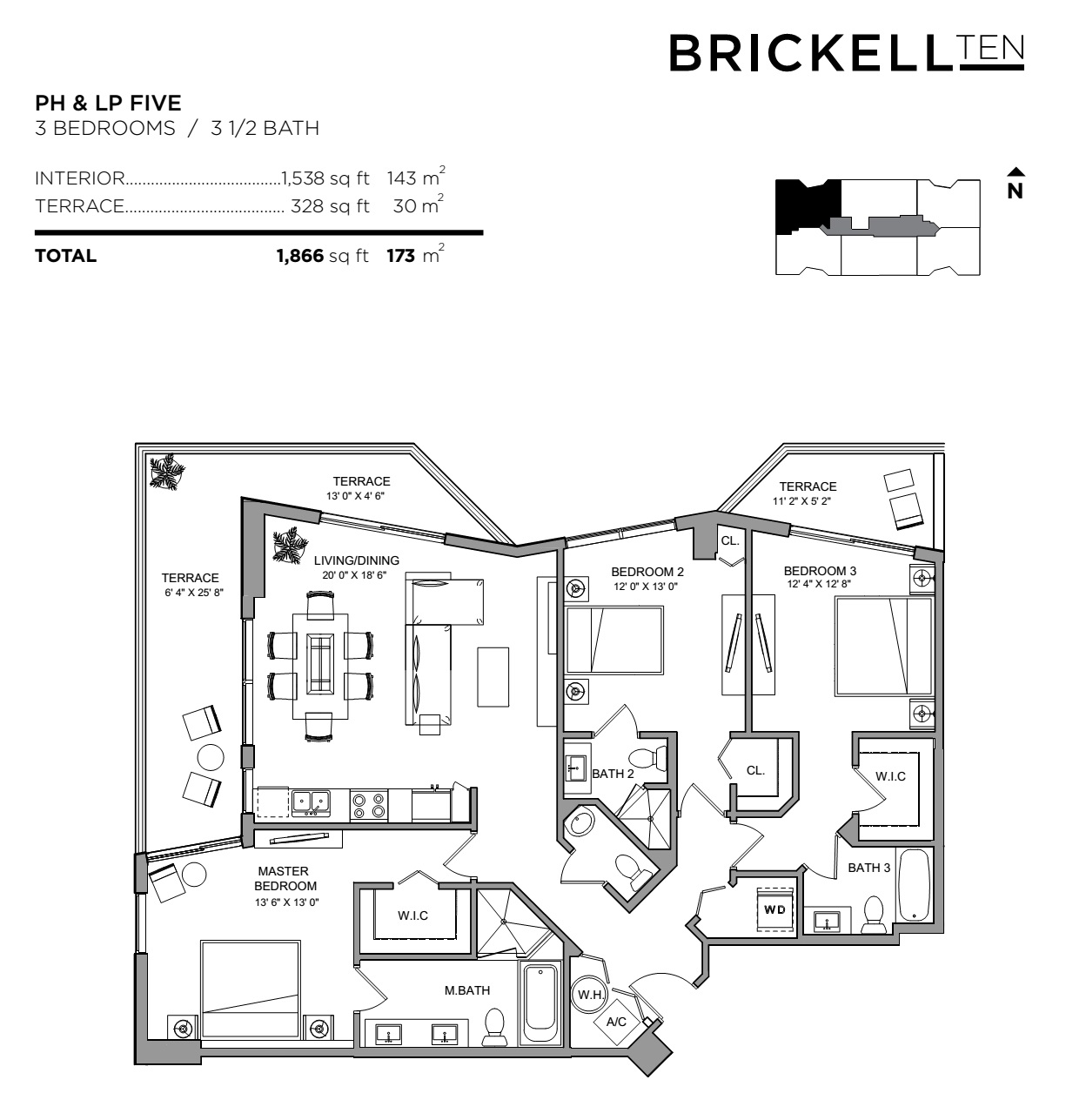Brickell Ten Penthouse 05