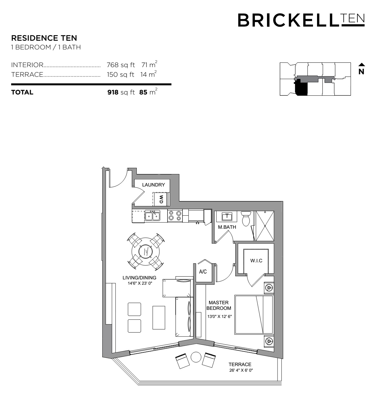 Brickell Ten Residence 10