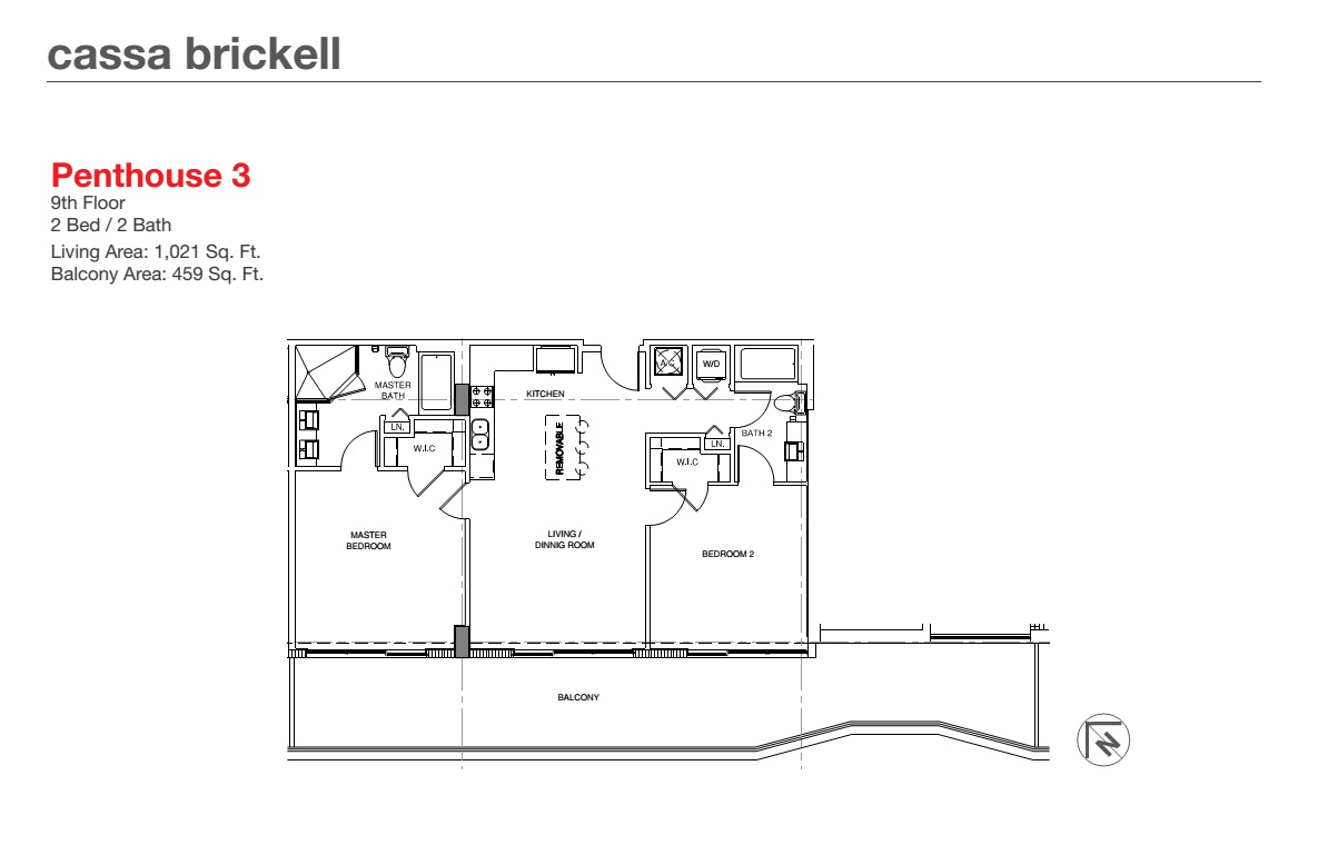 Cassa Brickell Penthouse 3