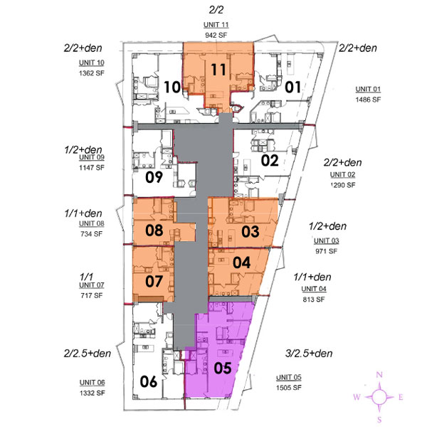 SLS Brickell Key Plan