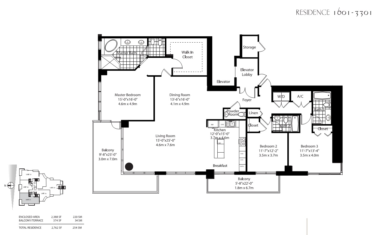 Asia Brickell Key Residence 1601-3301