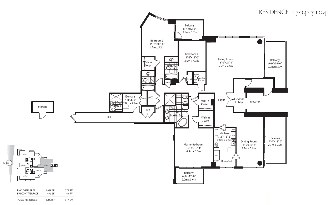 Asia Brickell Key Residence 1704-3104
