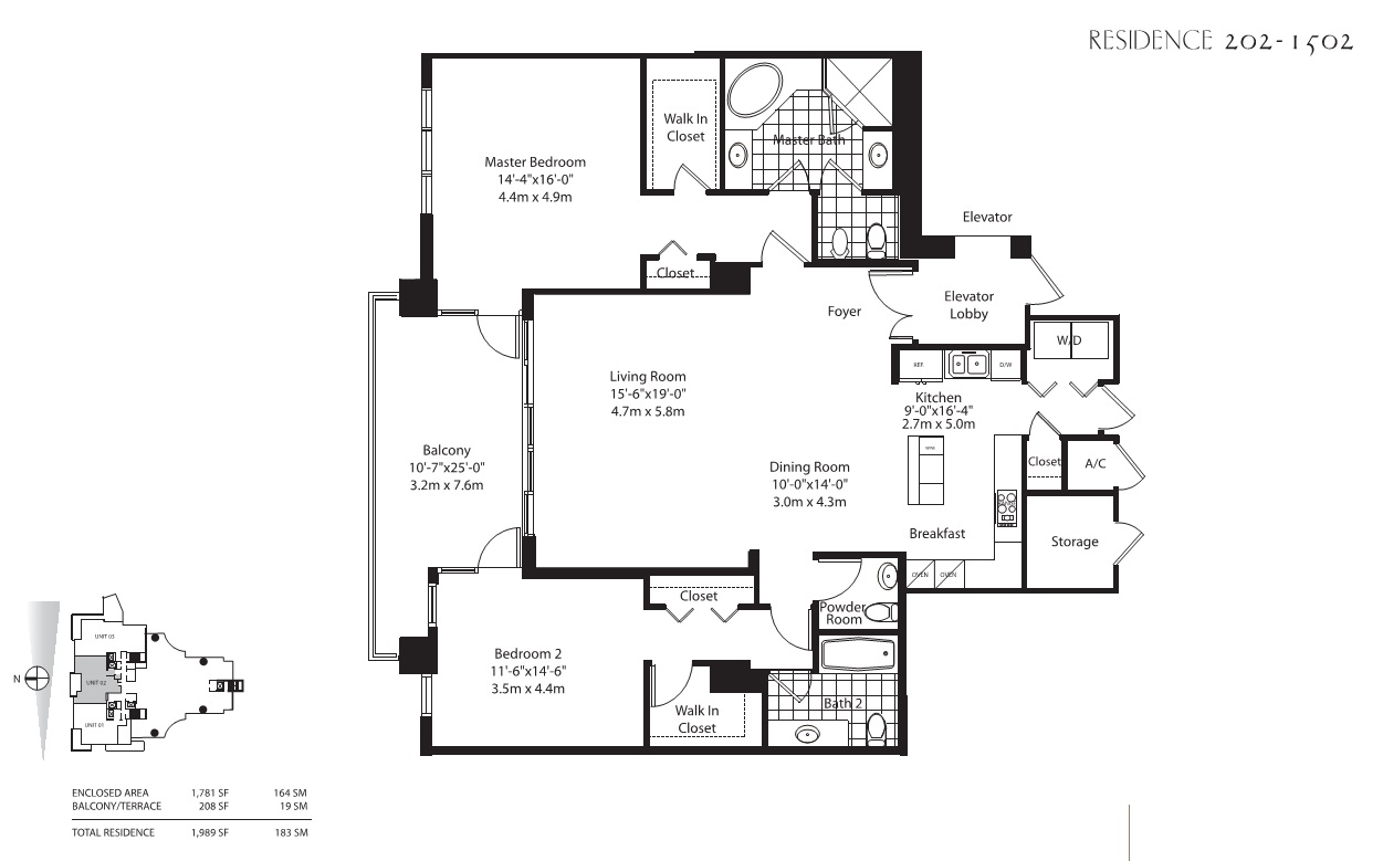 Asia Brickell Key Residence 202-1502